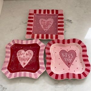 Fun Dessert/Appetizer Plates